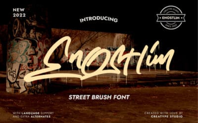 Enostlim Font