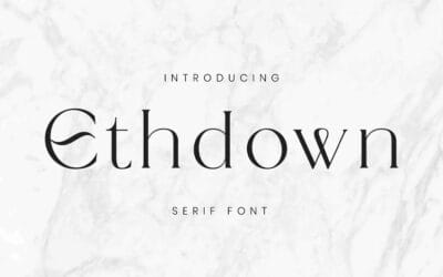 Ethdown Font