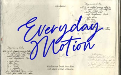 Everyday Motion Font