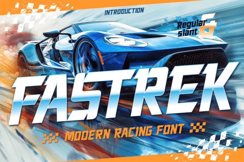 Fastrek Font