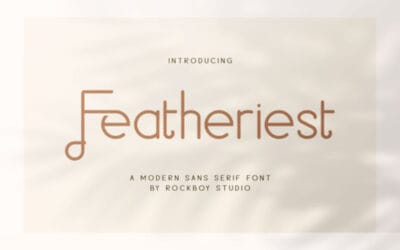 Featheriest Font