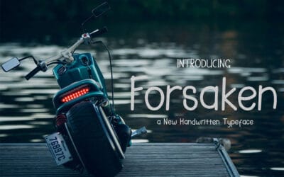 Forsaken Display Font