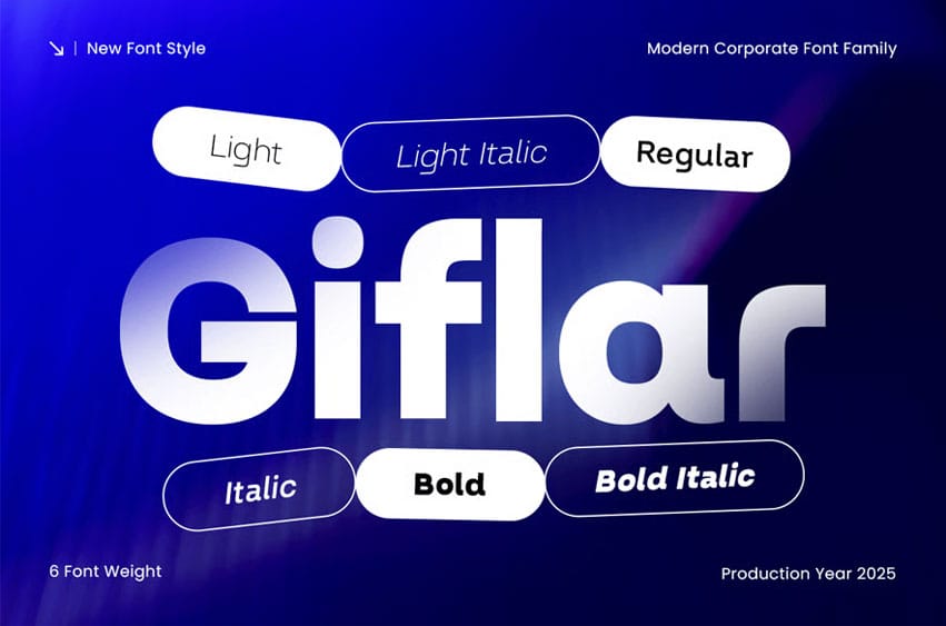 Giflar Font
