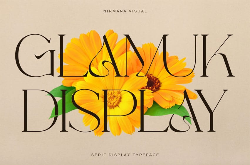 Glamuk Display Font