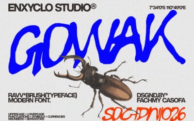 Gowak Font