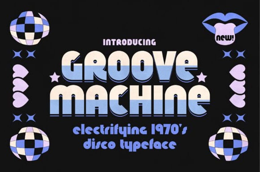 Groove Machine Font