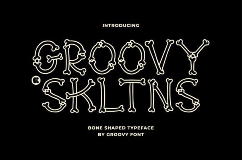 Groovy Skltns Font