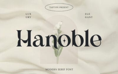 Hanoble Font