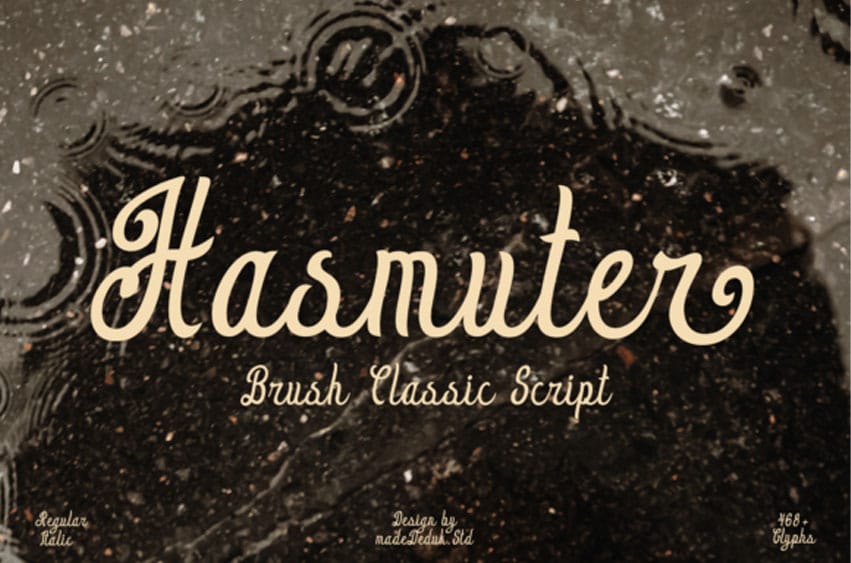 Hasmuter Font