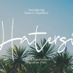 Hatersi Font