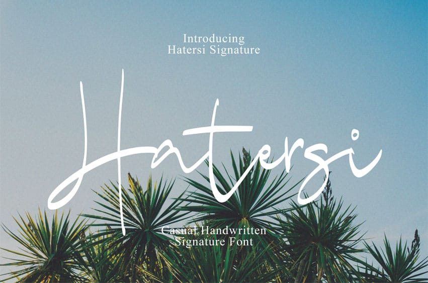 Hatersi Font