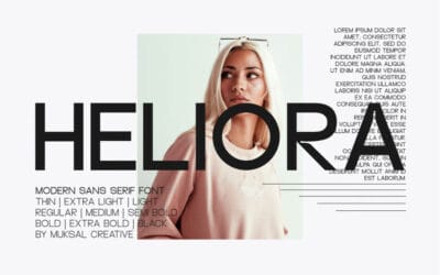 Heliora Modern Font