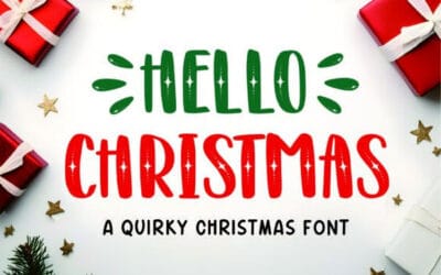 Hello Christmas Quirky Font