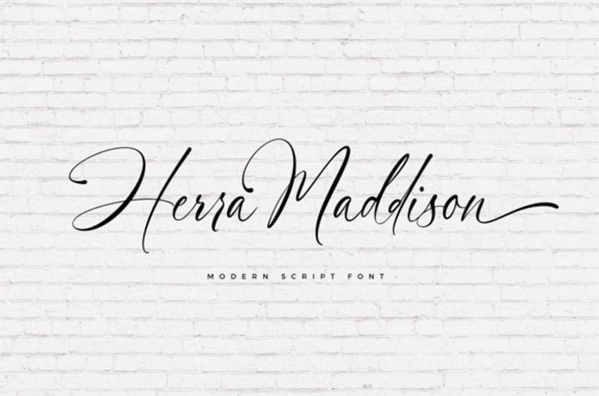 Herra Maddison Font