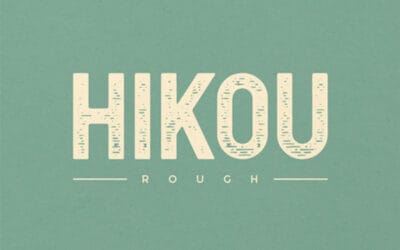 Hikou Rough Font