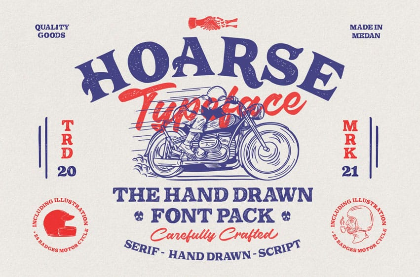 Hoarse Font