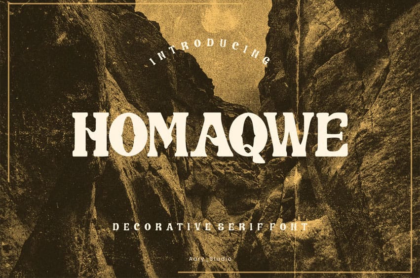 Homaqwe Font
