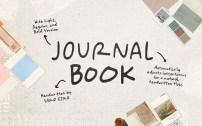 Journal Book Font