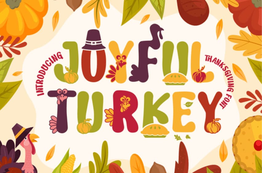 Joyful Turkey Font