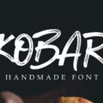 Kobar Rusty Font