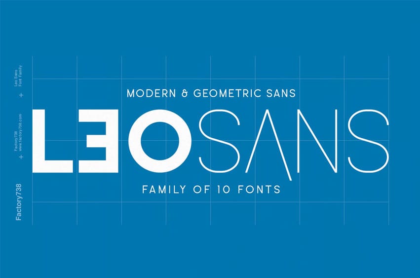 Leo Sans Family Font