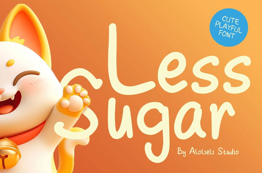 Less Sugar Font