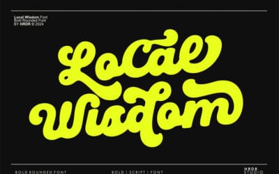Local Wisdom Font