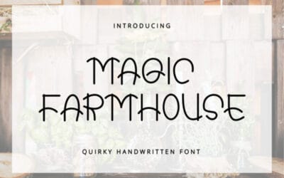 Magic Farmhouse Font