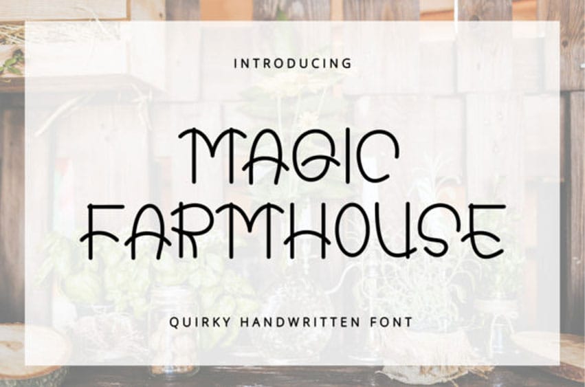 Magic Farmhouse Font
