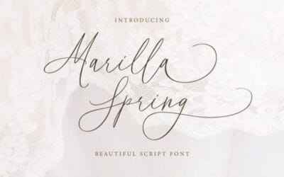 Marilla Spring Font
