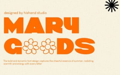 Mary Goods Font
