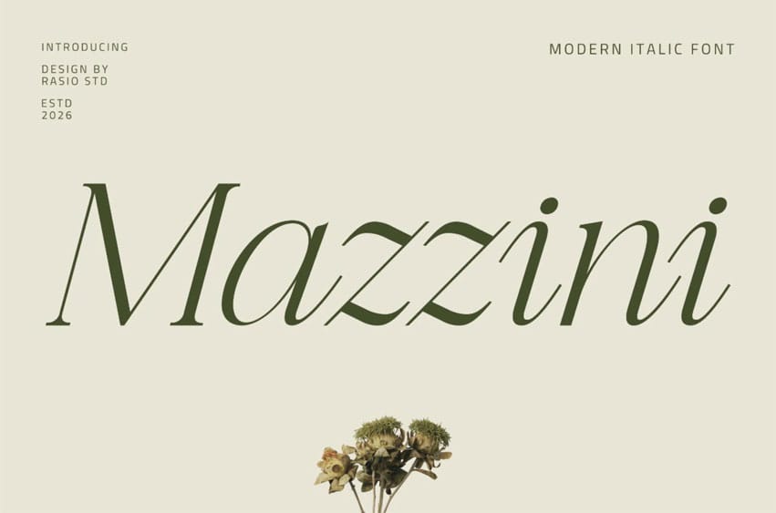 Mazzini Font