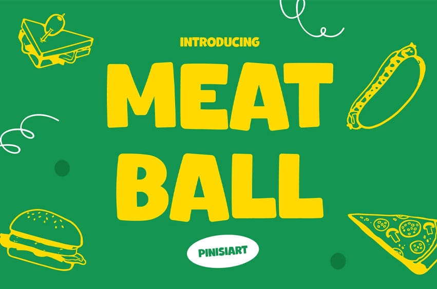 Meatball Sans Font