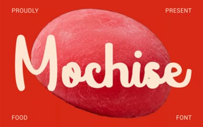 Mochise Food Font
