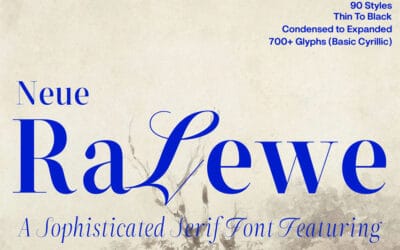 Neue Ralewe Font