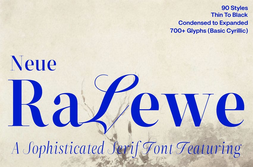 Neue Ralewe Font