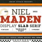 Nielmaden Font