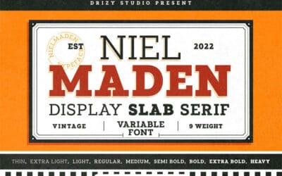 Nielmaden Font