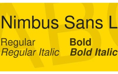 Nimbus Sans L Font