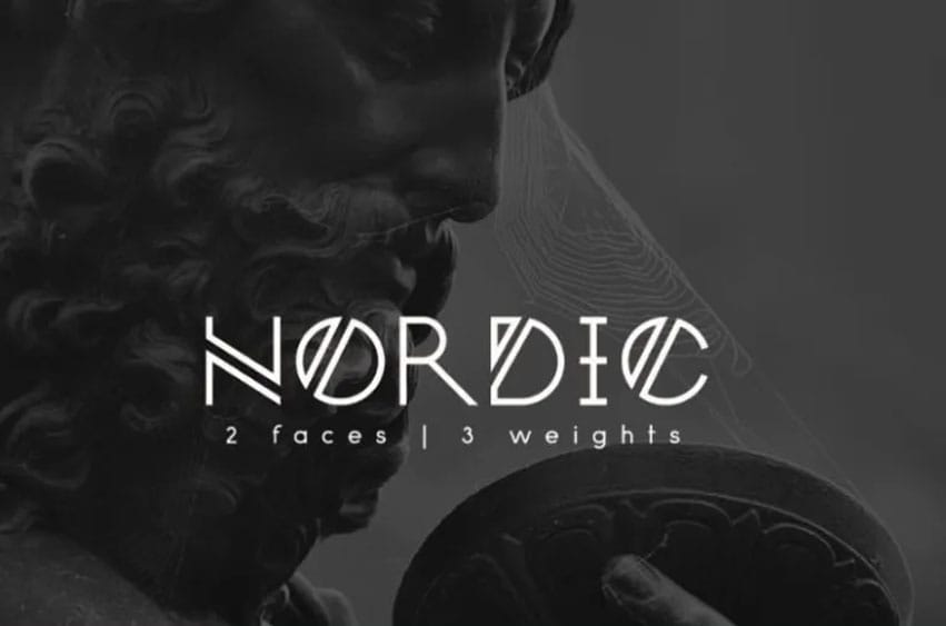 Nordic Free Font