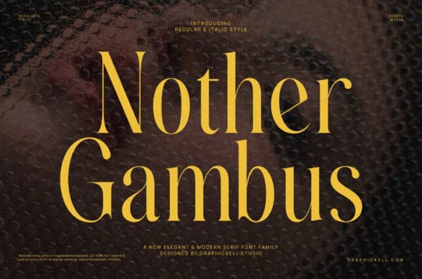 Nother Gambus Font