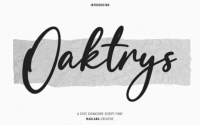 Oaktrys Font