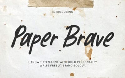 Paper Brave Font