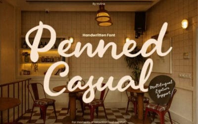 Penned Casual Font
