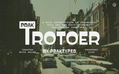 Prak Trotoer Font