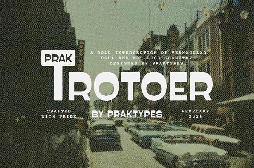 Prak Trotoer Font