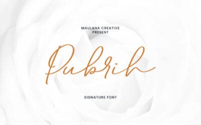 Pubrih Font