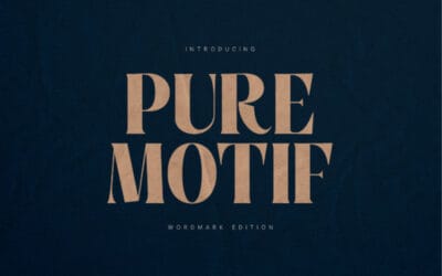 Pure Motif Font