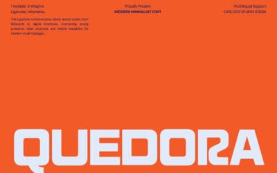 Quedora Font