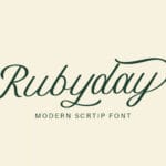 Rubyday Font